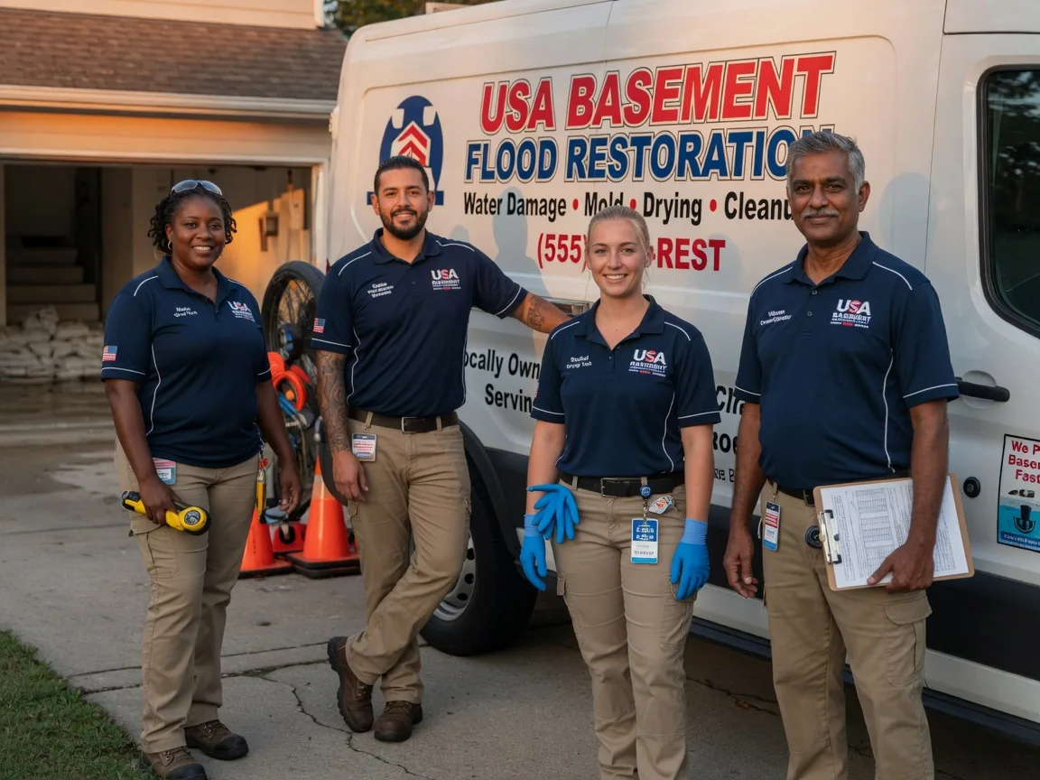Basement Flood Cleanup company in Orrum, NC
