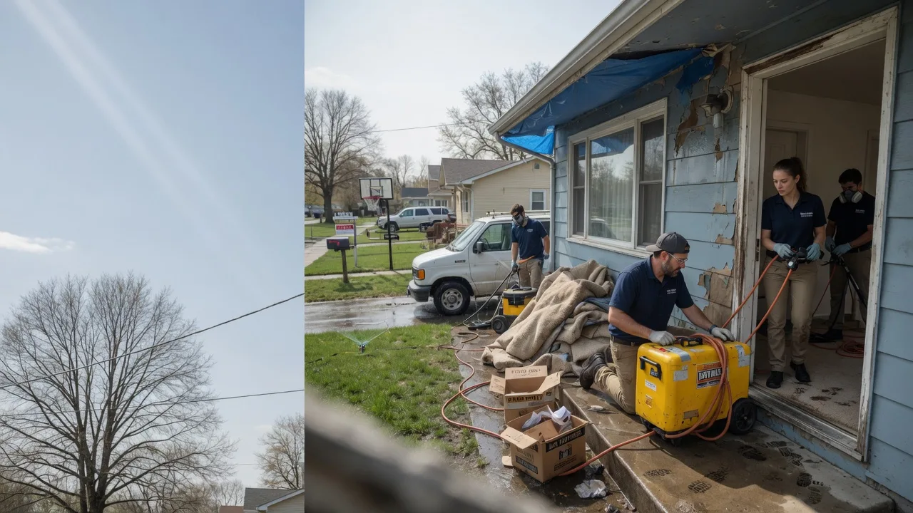 Basement Flood Cleanup in Orrum, NC near me